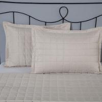 Porta Travesseiro Matelado Soft 1 Peça 70cm X 50cm 100% Poliéster - Areia - 4