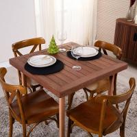 Sousplat Capa E Base Mdf Basic Liso 35cm Diâmetro Tecido Oxford 100% Poliéster - Preto - 2