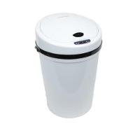 Lixeira Automatica 9 Litros Com Sensor De Abertura Grande Para Banheiro E Cozinha Branca Luxo - 1