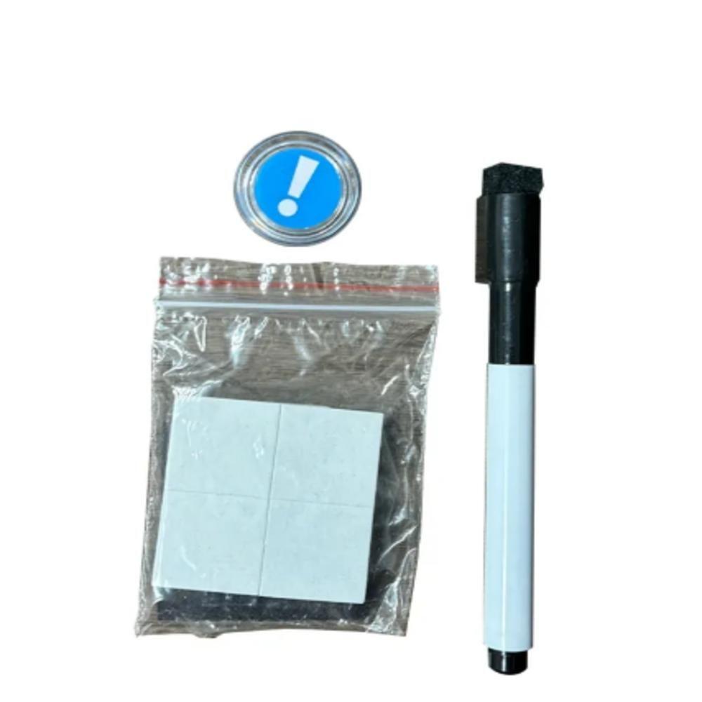 Lousa De Planejamento Semanal Quadro Magnetico Planner Multiuso Tarefas Recados Anotacoes Aviso Completa Caneta Ima - 4