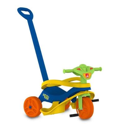 Triciclo Bandeirante Mototico Passeio E Pedal Azul