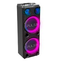 Caixa De Som SP508 Torre Double 12 2300W Bluetooth Pulse Preto Bivolt - 2