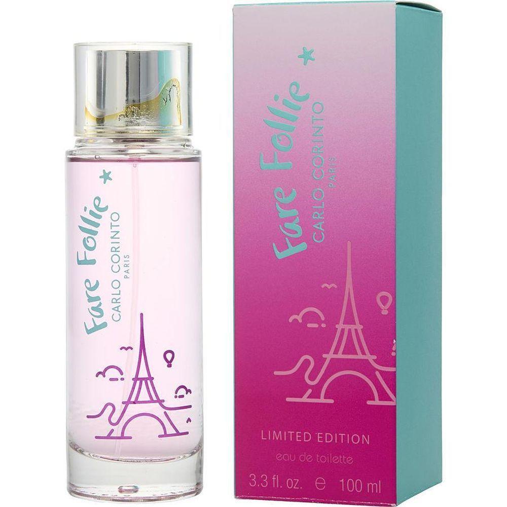 Perfume Feminino Carlo Corinto Fare Follie Edição Limitada Edt Spray 100ml - 1