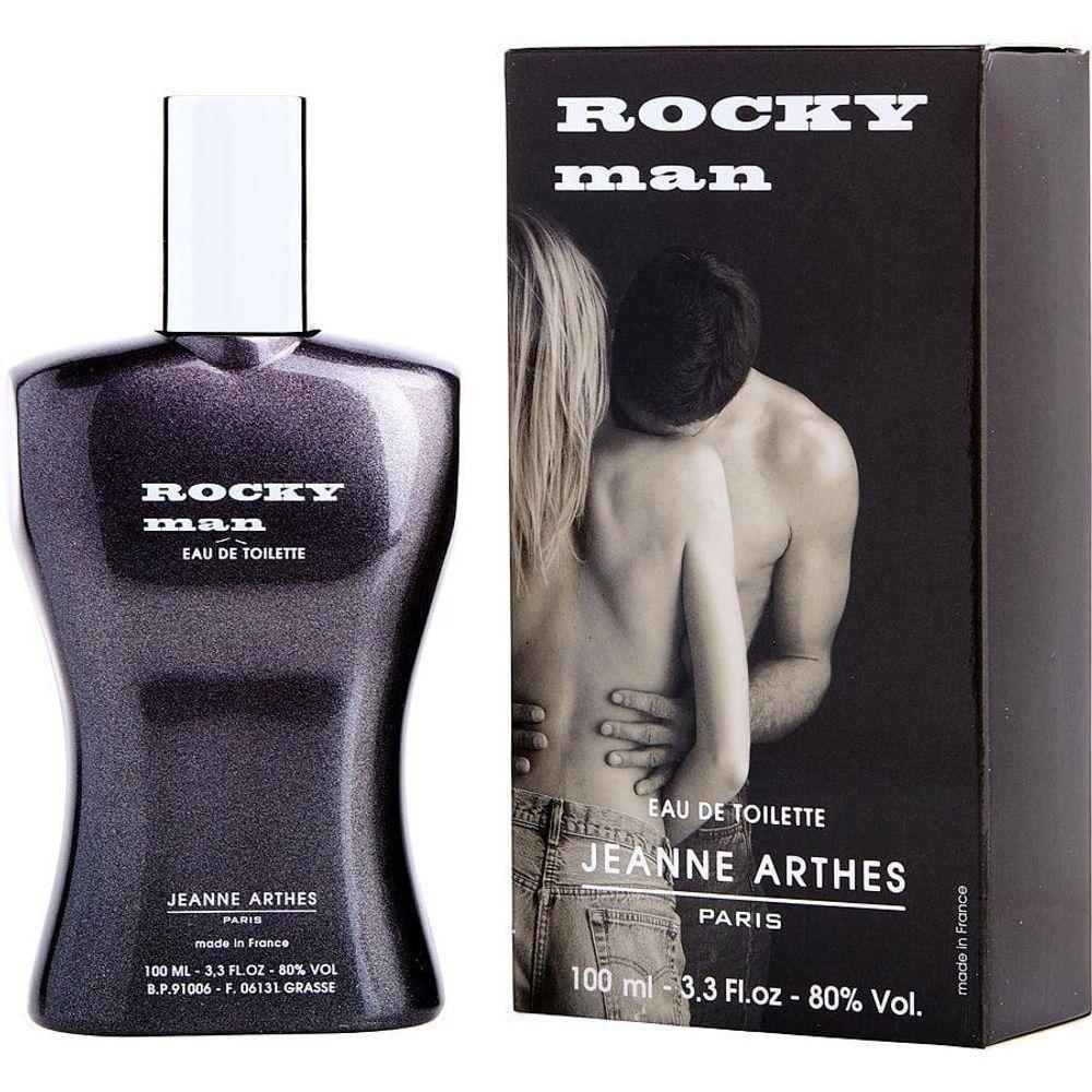 Perfume Masculino Jeanne Arthes Rocky Man Edt Spray 100ml - 1