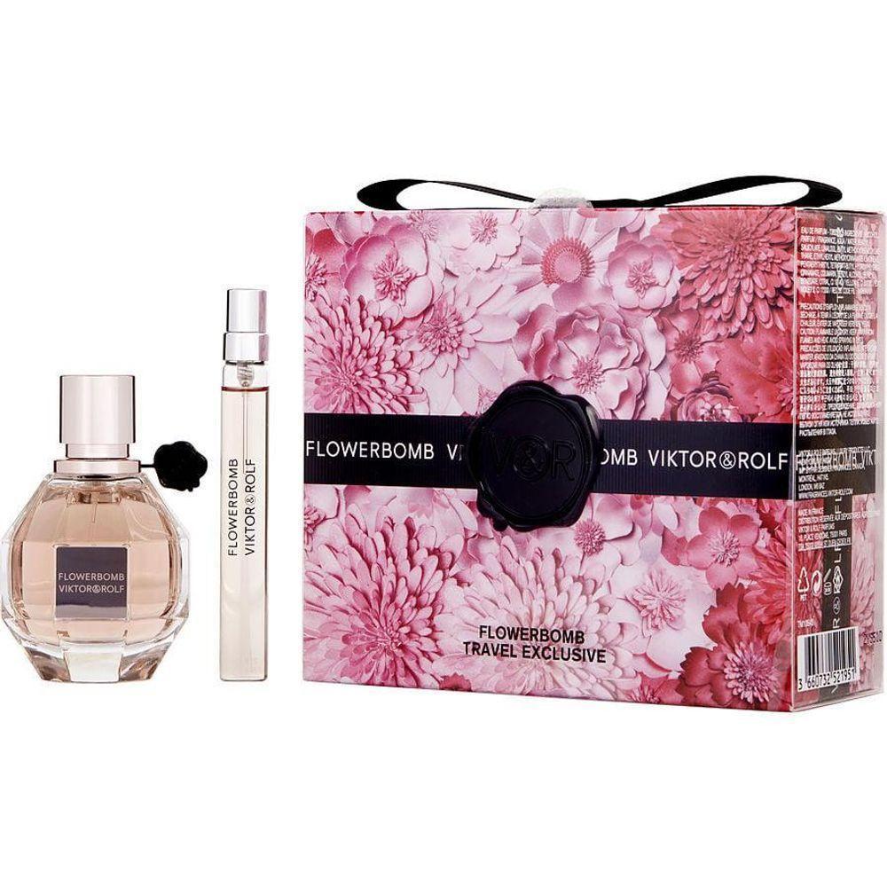 Perfume Feminino Viktor e Rolf Flowerbomb Eau de Parfum Spray 50ml 10 Mini - 1