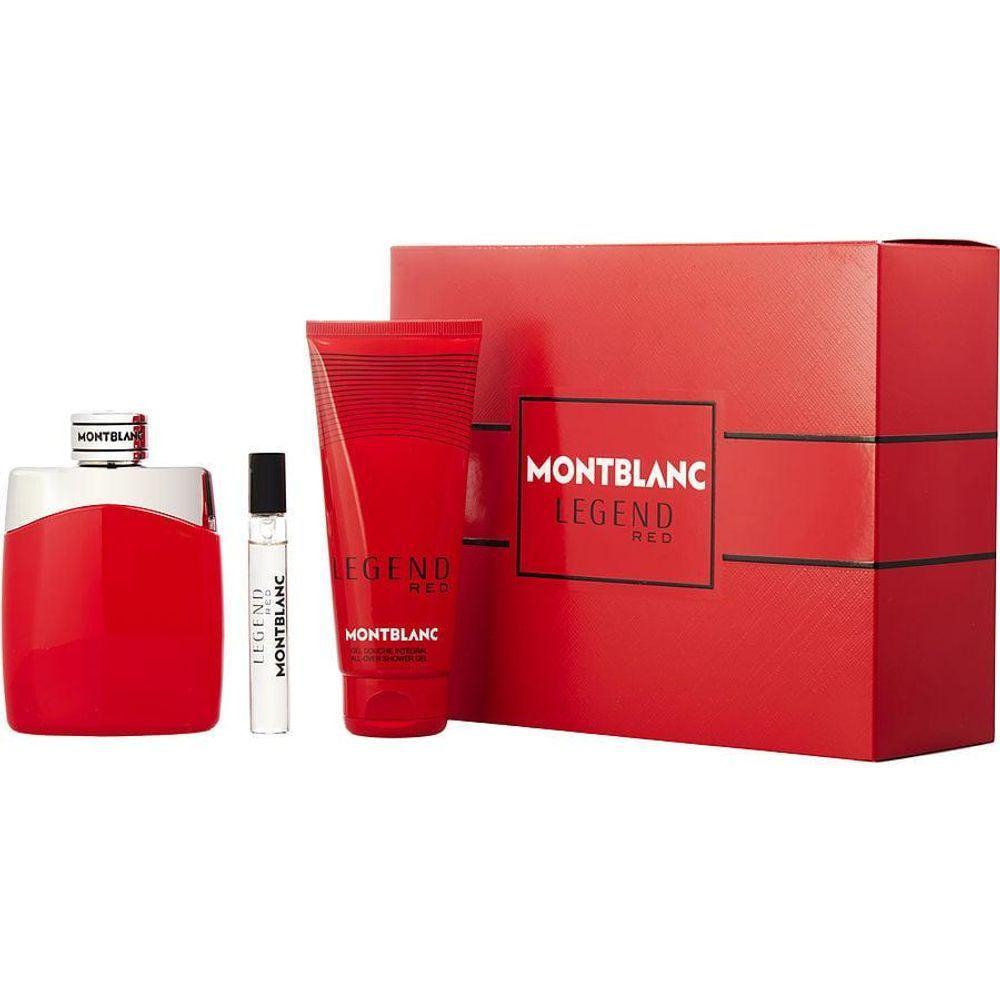 Perfume Masculino Mont Blanc Legend Red Eau de Parfum Spray 100ml e Gel Banho 7 - 1