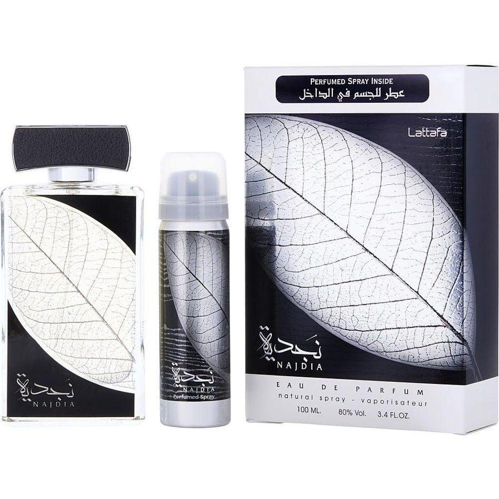 Perfume Unisex Lattafa Najdia Eau de Parfum Spray 100ml e Desodorante 50 - 1
