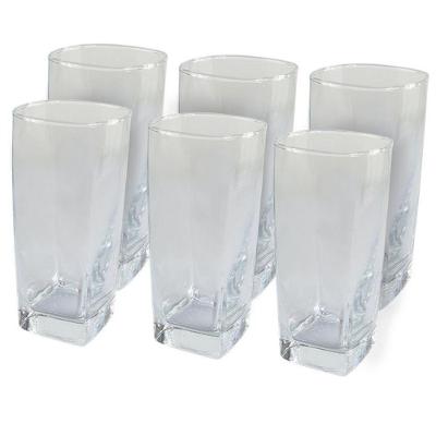 Copo De Vidro Gourmet 320ml Conjunto Com 6 Unidades Para Reuniões E Eventos