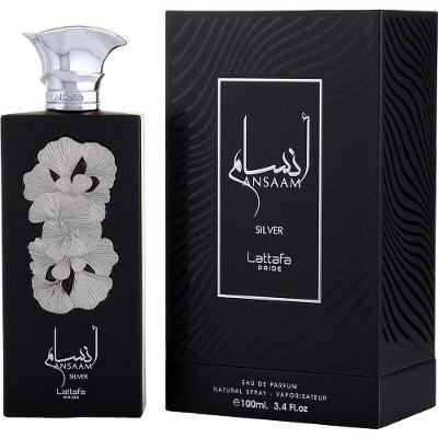Perfume Unisex Lattafa Pride Ansaam Silver Eau de Parfum Spray 100ml