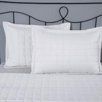 Porta Travesseiro Matelado Soft 1 Peça 70cm X 50cm 100% Poliéster - Branco - 1