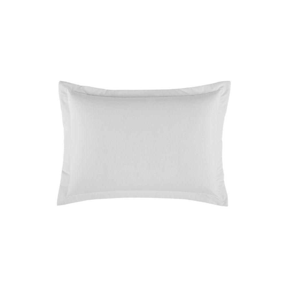 Porta Travesseiro Dia A Dia 1 Peça 70cm X 50cm 80% Algodão / 20% Poliéster Percal 140 Fios - Branco - 1