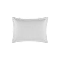 Porta Travesseiro Dia A Dia 1 Peça 70cm X 50cm 80% Algodão / 20% Poliéster Percal 140 Fios - Branco - 1