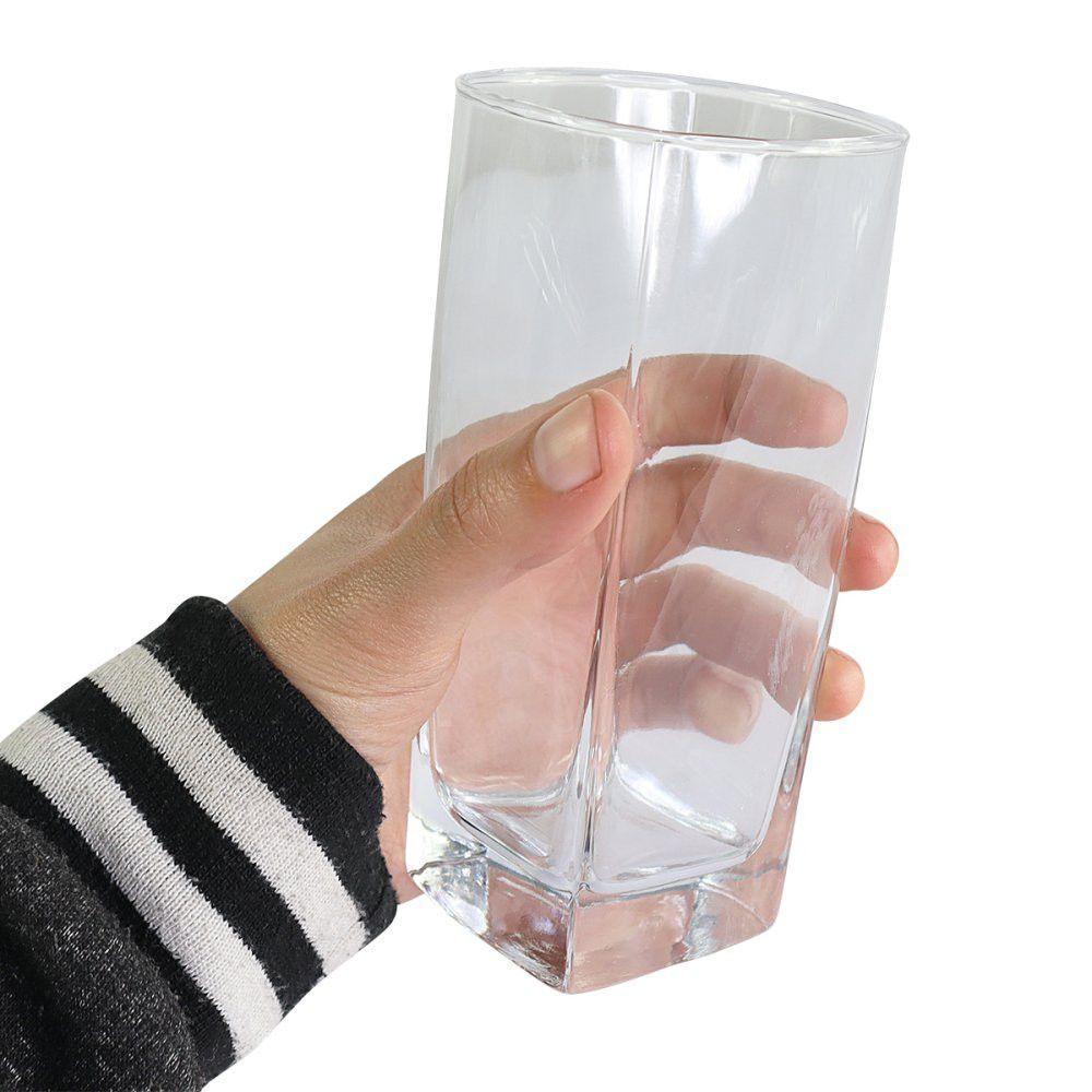Conjunto Gourmet De Copos De Vidro 320ml 6 Peças Perfeito Para Todas As Ocasiões - 9