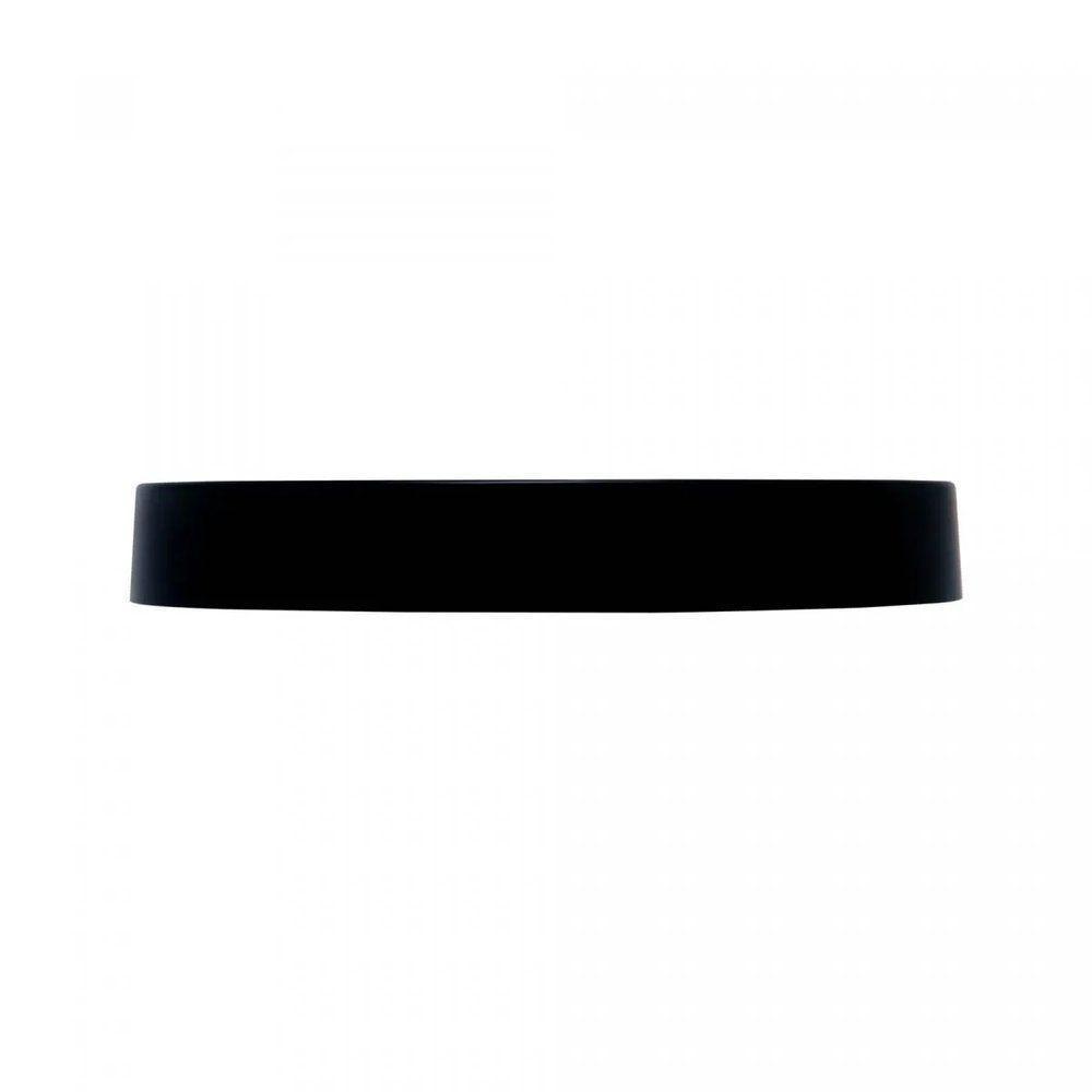 Relógio De Parede Donum Branco Com Preto 30,5x4cm - Lyor - 2