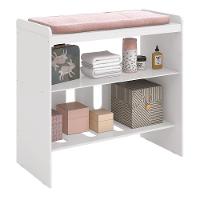 Mini Berço Zain 3 Em 1 Branco Brilho Com Colchão - Reller Móveis - 3