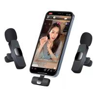 Microfone Lapela Wireless Sem Fio Para Iphone Ipad Lightning - 2