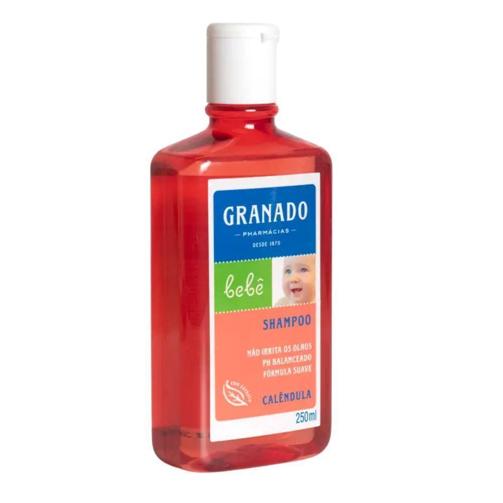 Shampoo Granado Bebê Calêndula 250ml Vegano E Sem Parabenos - 1