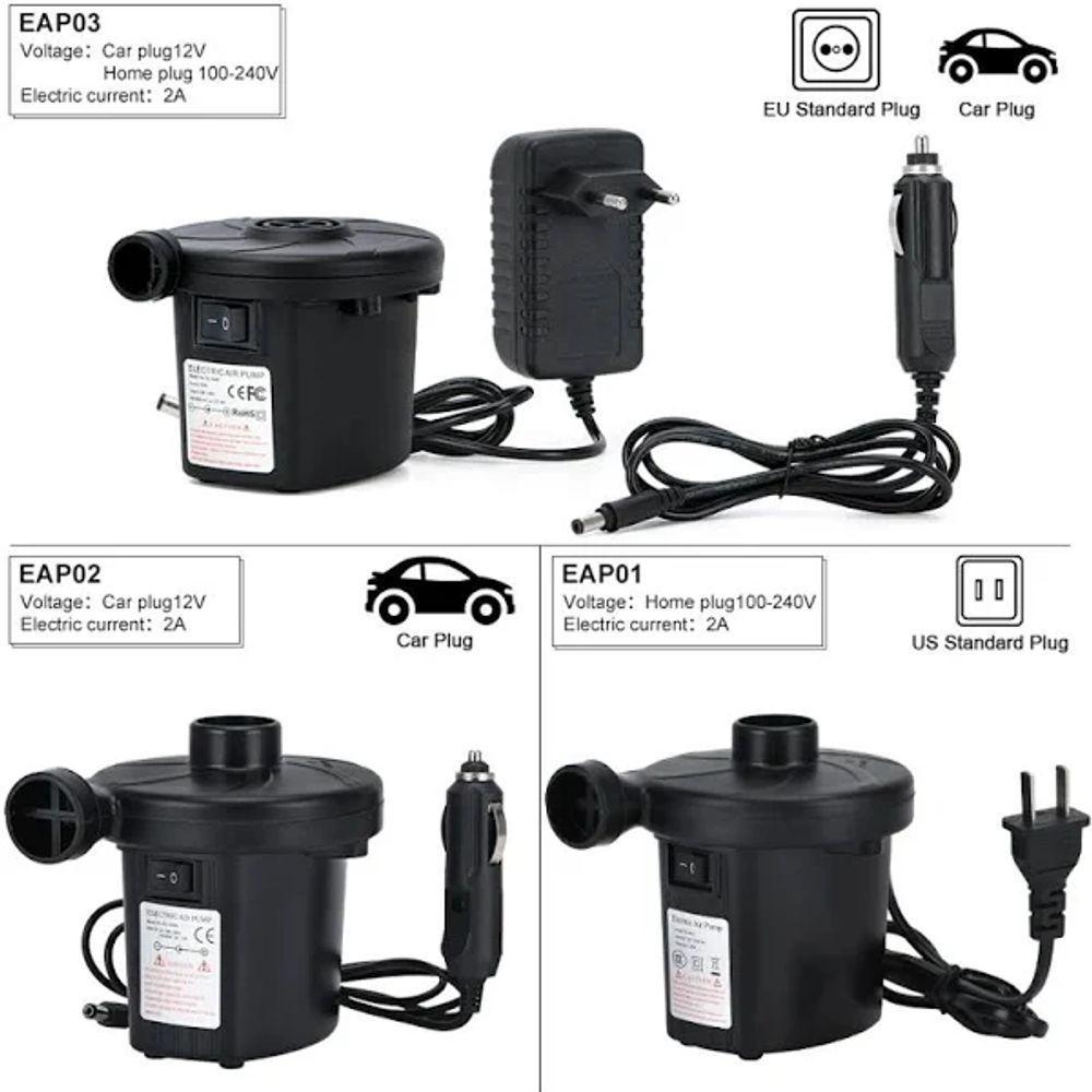 Bombas Para Acampamento Almofadas Infláveis Colchões Bask - 2