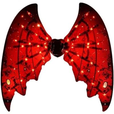 Fantasia De Asas Para Festas Com Led E Música Modelo Dragão