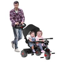 Triciclo Smart 2 Lugares Com Haste Direcionável E Capota Retrátil Bandeirante - 3