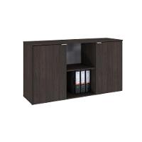 Armário Baixo Com 02 Portas E Nicho 75x135x42cm Wlab135 Terracota Branco - 1