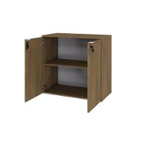 Armário Baixo Com 02 Portas 75x80x42cm Wlab80 Vermont Oak Branco - 6