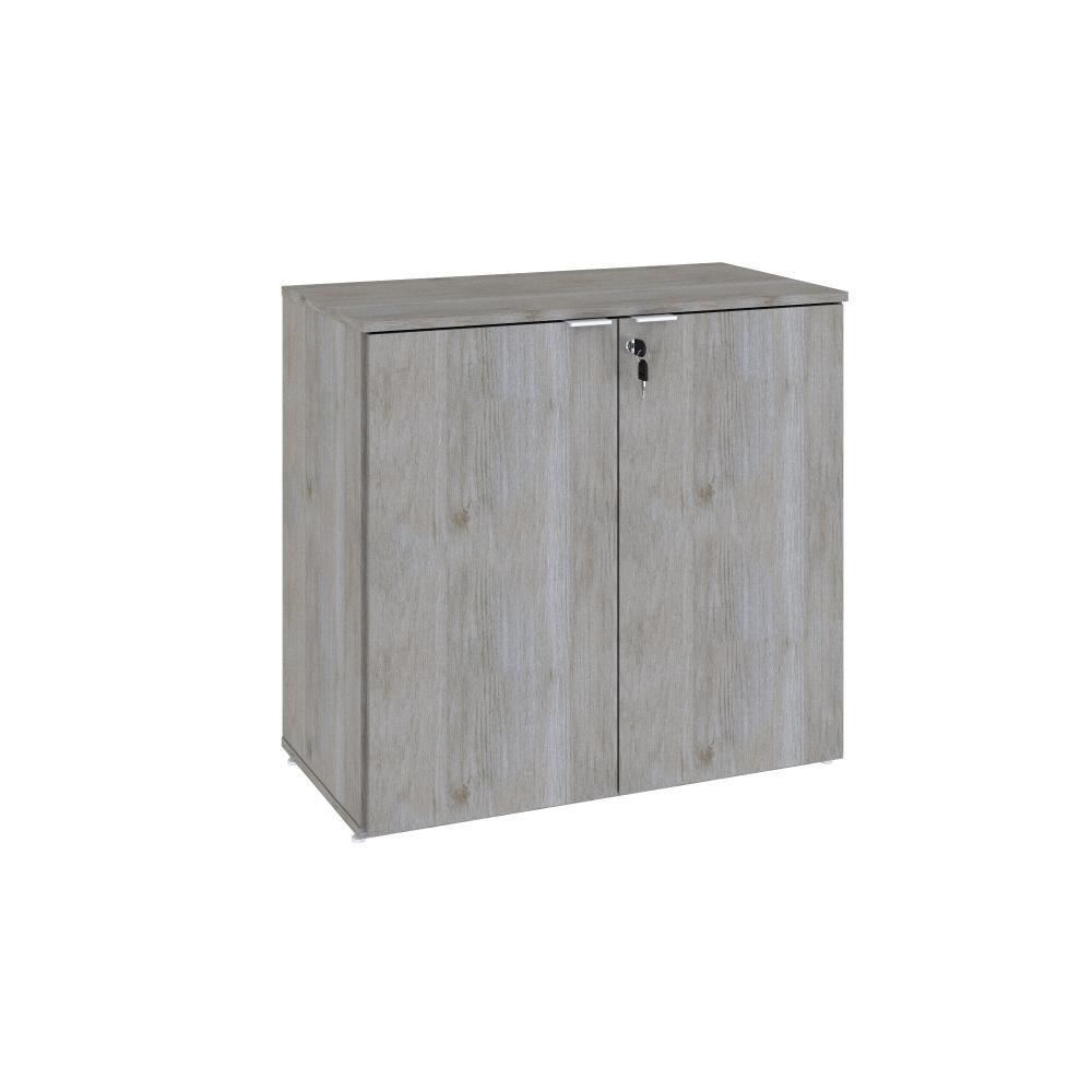 Armário Baixo Com 02 Portas 75x80x42cm Wlab80 Snow Branco - 1