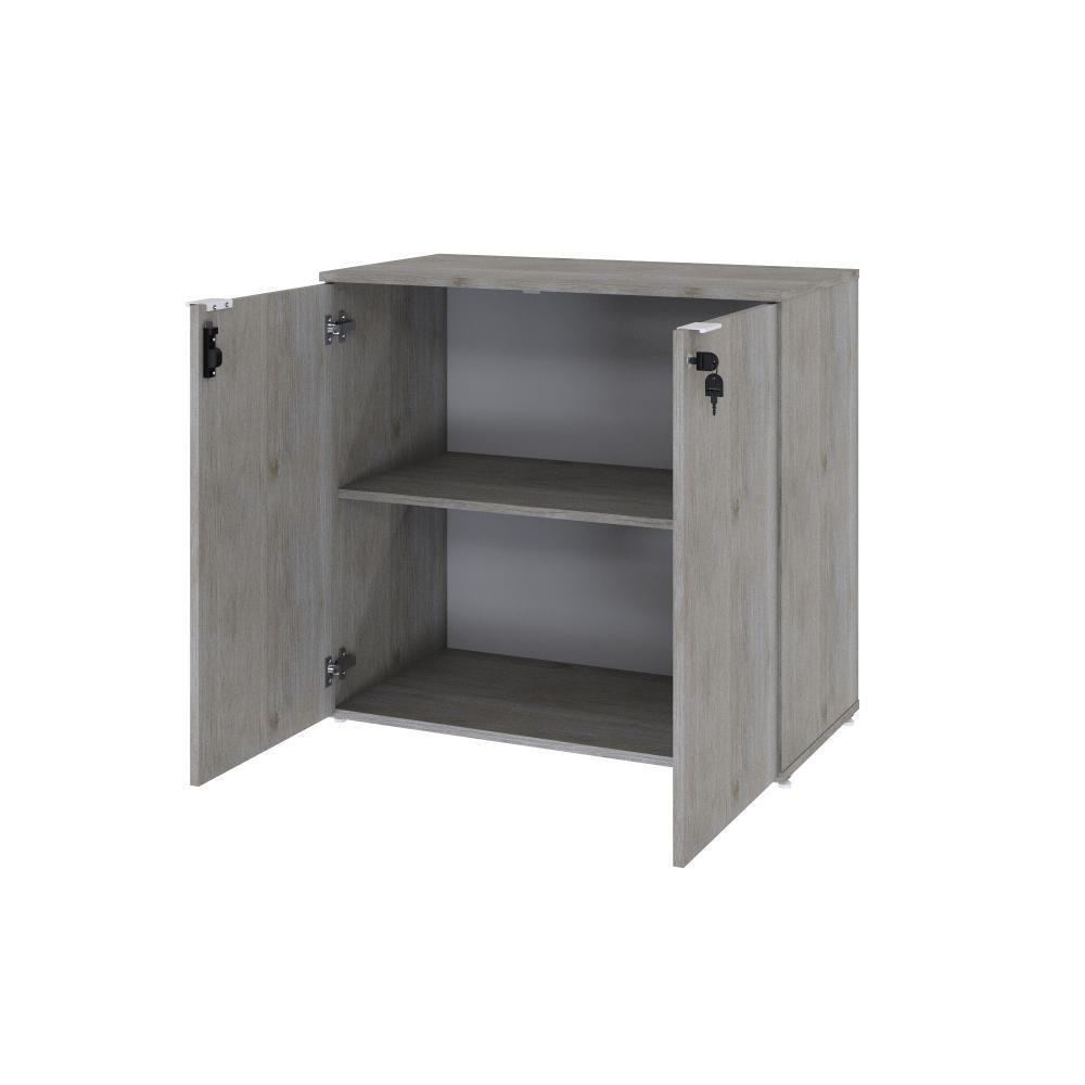 Armário Baixo Com 02 Portas 75x80x42cm Wlab80 Snow Branco - 5