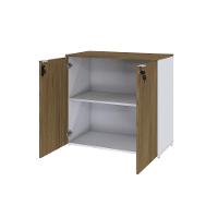 Armário Baixo Com 02 Portas 75x80x42cm Wlab80 Com vermont Oak - 5