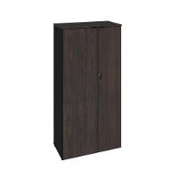 Armário Alto Fechado Com 02 Portas 161,5x80x42cm Wlaf80 Preto Tx Com terracota - 1