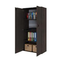 Armário Alto Fechado Com 02 Portas 161,5x80x42cm Wlaf80 Terracota - Branco - 3