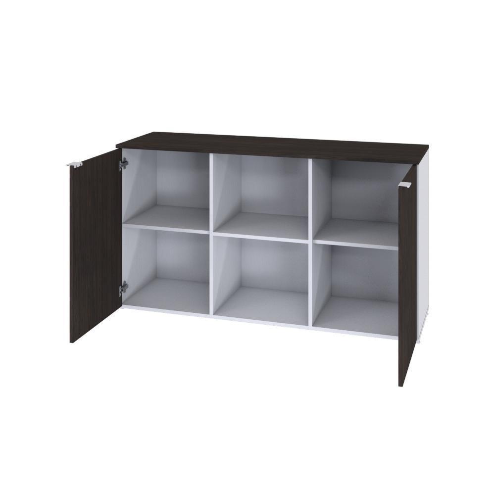 Armário Baixo Com 02 Portas E Nicho 75x135x42cm Wlab135 Com terracota - 5