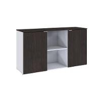 Armário Baixo Com 02 Portas E Nicho 75x135x42cm Wlab135 Com terracota - 1