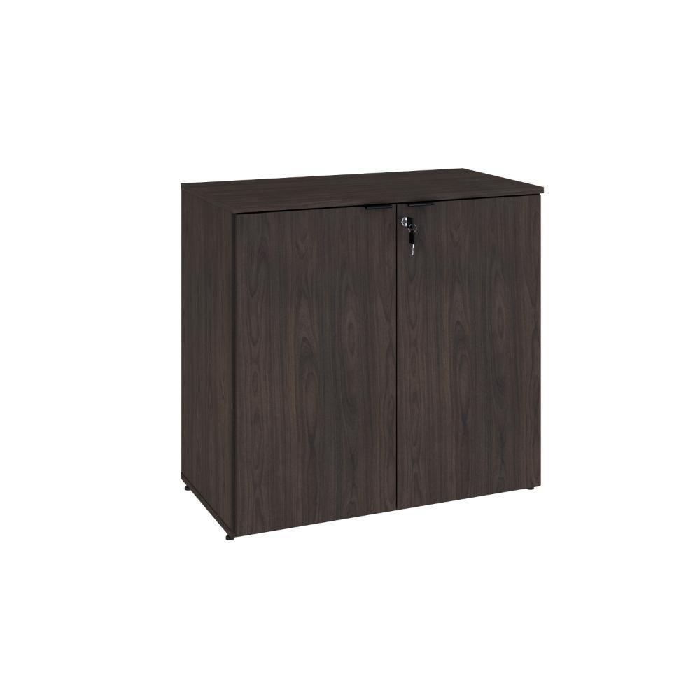 Armário Baixo Com 02 Portas 75x80x42cm Wlab80 Terracota Preto - 1