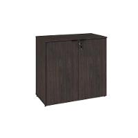 Armário Baixo Com 02 Portas 75x80x42cm Wlab80 Terracota Preto - 1