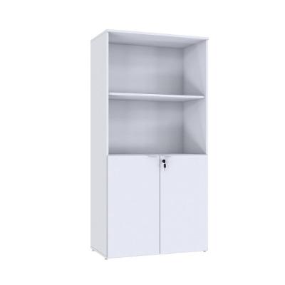 Armário Alto Estante Com 02 Portas 161,5x80x42cm Wlae80 Branco Tx