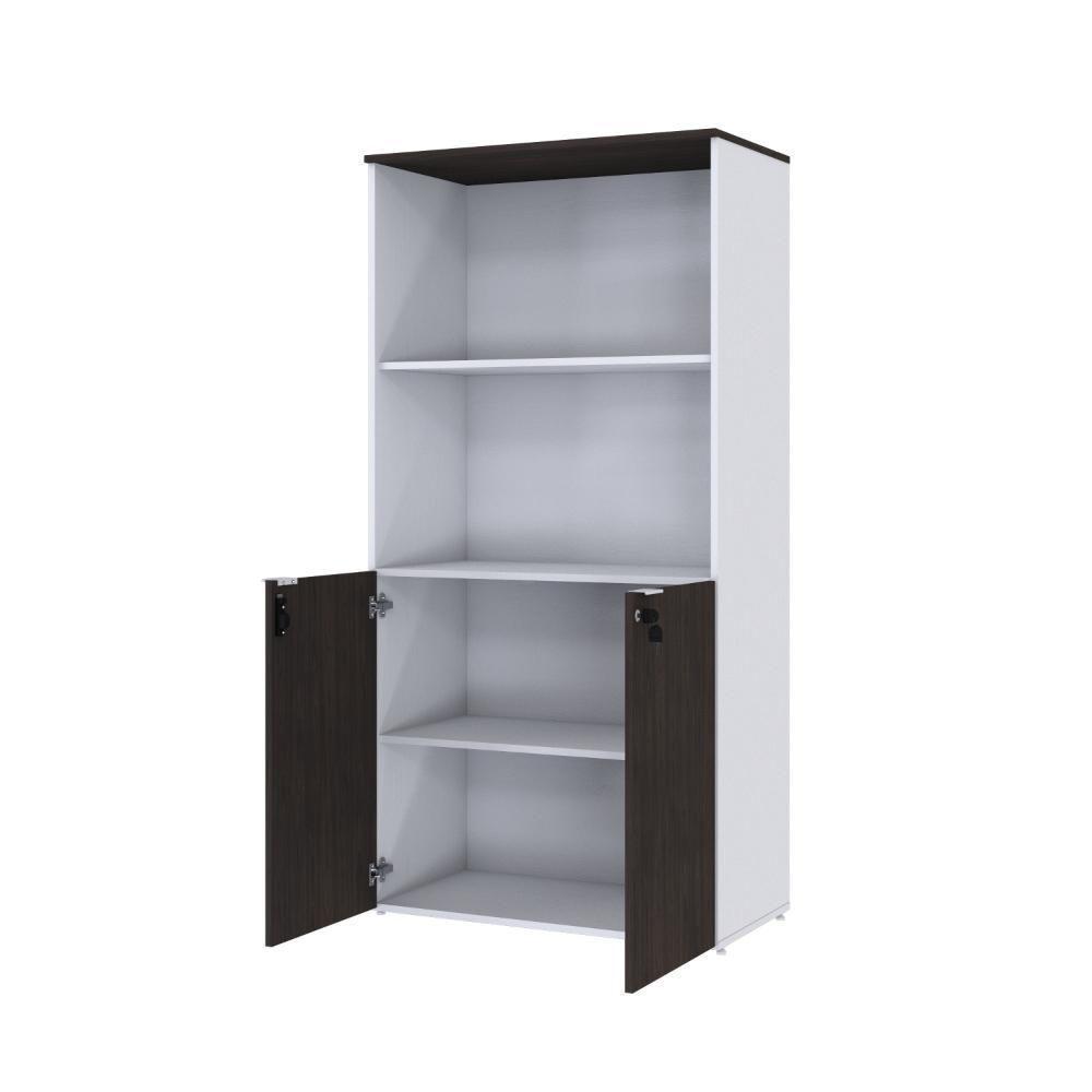 Armário Alto Estante Com 02 Portas 161,5x80x42cm Wlae80 Com terracota - 2