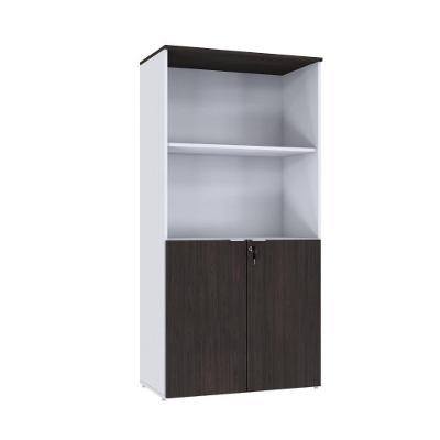 Armário Alto Estante Com 02 Portas 161,5x80x42cm Wlae80 Com terracota