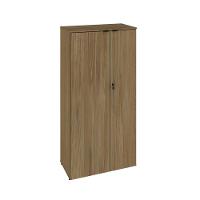 Armário Alto Fechado Com 02 Portas 161,5x80x42cm Wlaf80 Vermont Oak - Preto - 1