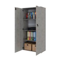 Armário Alto Fechado Com 02 Portas 161,5x80x42cm Wlaf80 Snow - Branco - 5