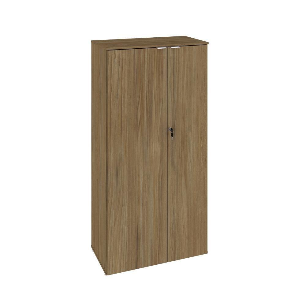 Armário Alto Fechado Com 02 Portas 161,5x80x42cm Wlaf80 Vermont Oak - Branco - 1