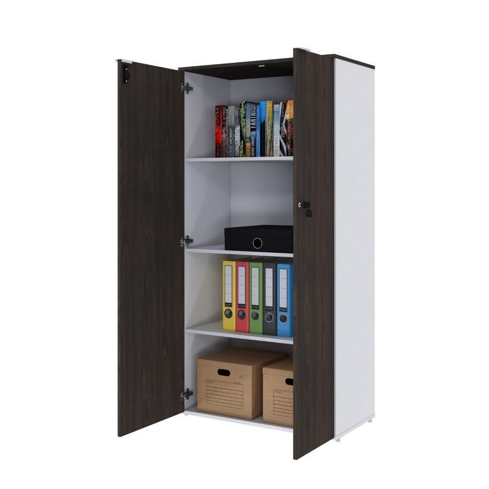 Armário Alto Fechado Com 02 Portas 161,5x80x42cm Wlaf80 Com terracota - 5