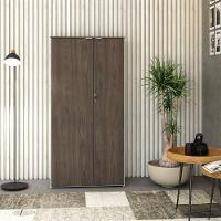 Armário Alto Fechado Com 02 Portas 161,5x80x42cm Wlaf80 Com terracota