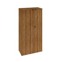 Armário Alto Fechado Com 02 Portas 161,5x80x42cm Wlaf80 Lâmina Mel - Preto - 1