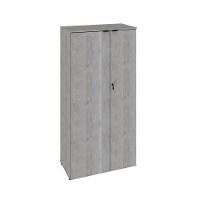 Armário Alto Fechado Com 02 Portas 161,5x80x42cm Wlaf80 Snow - Preto - 1