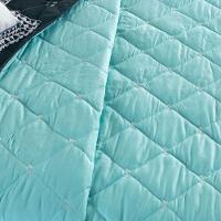 Kit Cobre Leito Dupla Face Casal Padrão Bordado Renove 7 Peças Hipercal 400 Fios 100% Poliéster - Verde - 5