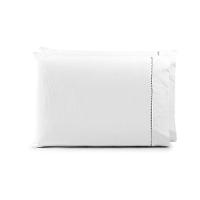 Par De Fronhas 70cm X 50cm 2 Peças Paris Percal 150 Fios 100% Algodão - Branco - 1