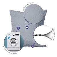 Capa De Almofada Mr 45cm X 45cm 1 Peça Matelada 100% Poliéster - Cinza - 2