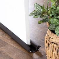 Protetor De Porta Duplo 70cm 1 Peça De Vinila Bagun Impermeável 100% Policloreto - Marrom - 1