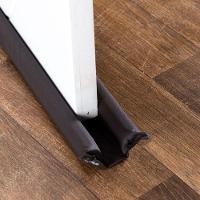 Protetor De Porta Duplo 70cm 1 Peça De Vinila Bagun Impermeável 100% Policloreto - Marrom - 2